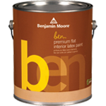 Краска Benjamin Moore "Бен 625 флет финиш" (Ben 625 Flat Finish) база 1 галон мат для внутренних работ Краска Benjamin Moore "Бен 625 флет финиш" (Ben 625 Flat Finish) база 1 галон мат для внутренних работ