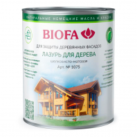 Лазурь для дерева BIOFA 1075 бесцветная 2,5л Лазурь для дерева BIOFA 1075 бесцветная 2,5л