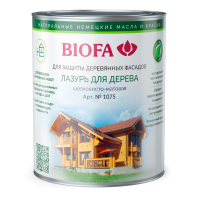 Лазурь для дерева BIOFA 1075 бесцветная 1л Лазурь для дерева BIOFA 1075 бесцветная 1л