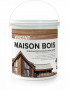 Краска-лазурь VINCENT "Maison еn Bois" база С 2л для дерева (сатиновый эффект) 